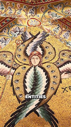 Sup w/all the EYES? #biblicalangels #ezekiel #entities #greys #seraphim #ophanim #cherubim #eyes
