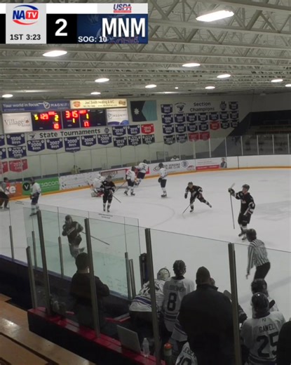 After trailing 2-0, the WarHawks fight back and tie the game on the power play! 🖥: http://NAHLTV.com | North American 3 Hockey League