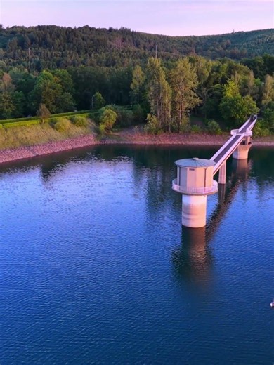Breitenbachtalsperre Siegen Hilchenbach: DJI Lito X1 #drone #dji #drohne #nature #lake #litox1