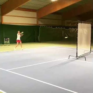 Tourna Rebound Net in Action