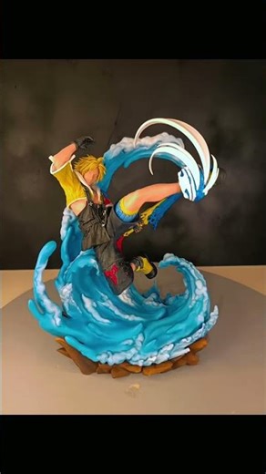 💧 Tidus – Un héros légendaire de Spira 💧 #FinalFantasyX #FFX #Tidus #Blitzball #3DPrinting