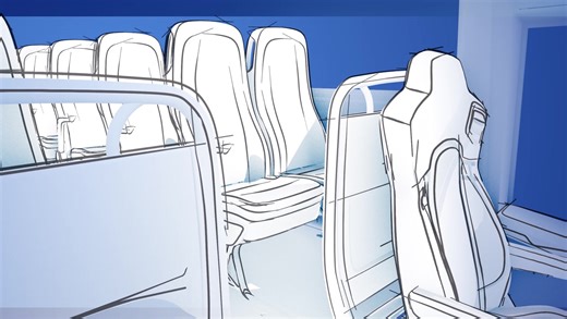 VISION PASSENGER - HOP ON HOP OFF! For Futura 3, VDL Bus & Coach's brand values are: ✔ Driving & Handling ✔ Attracting People ✔ Profit of Ownership These translate into 3 operating visions: ✔ Vision Driver ✔ Vision Passenger ✔ Vision Operator Having concluded the world of Vision Driver, we now welcome you into the world of Vision Passenger! Traveling by coach is not only efficient, but it’s also one of the safest modes of transport. Moreover, attracting people by optimising comfort and relaxatio