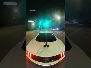 Late Night drive with some acceleration Mustang GT 5.0