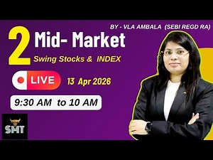 Live trade with VLA AMBALA SMT Stock Market Today-SEBI Regd. Research Analyst is live