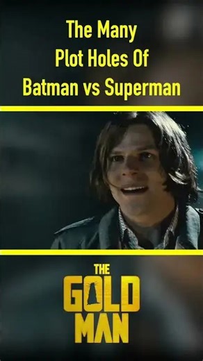 The many plot holes of Batman vs Superman #shorts