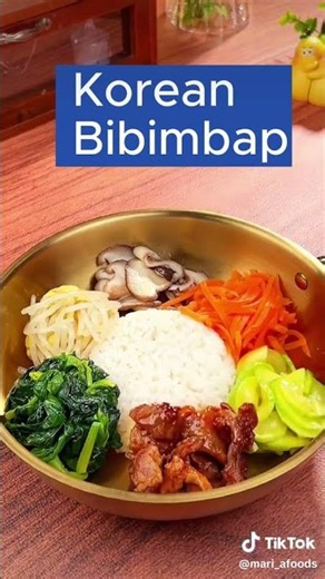 Bibimbap Korean Foods 한국 음식