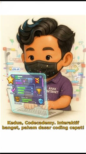 5 WEB BELAJAR CODING GRATIS BIKIN JAGO! #BelajarCodingGratis #TipsCoding