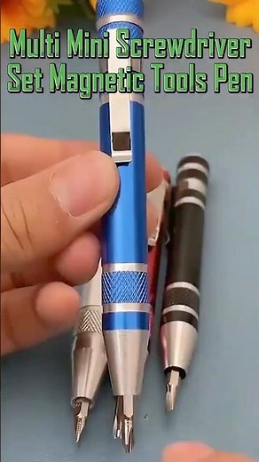 Multi Bit Mini Screwdriver Set Magnetic Magnetic Mini Screwdriver – One Set for Every Fix! 🛠️