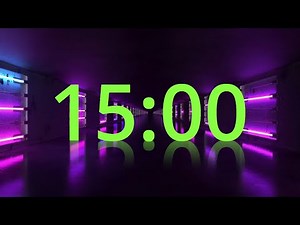 15 Minute Electric Timer with Music ⚡️🎵