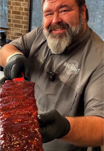 Hot Honey Ribs Hot Honey Ribs Recipe - 3 slabs St. Louis Spare Ribs - 1/4 cup Killer Hogs Hot Sauce - 1/4 cup Killer Hogs Hot Rub For the Rib Wrap: - 1 cup light brown sugar - 10oz apple juice - 1/4 cup Mike's Hot Honey - 1/4 cup Killer Hogs Vinegar Sauce - 3 sticks salted butter (split in half lengthwise) For the Rib Glaze: - 1 cup Killer Hogs The BBQ Sauce - 1/4 cup Mike's Hot Honey Directions: 1. Trim ribs and remove membrane. Apply light coat of hot sauce for a binder and season well with Ki