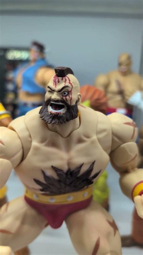 @jadatoysofficial Ultra Street Fighter II Full set on display at the Jada Toys Booth. #jadatoys