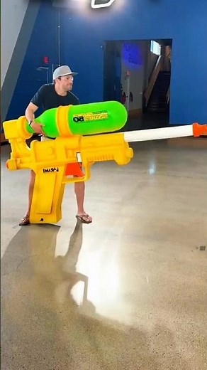 When Toys Become Deadly: The World’s Strongest Water Gun! 🔫