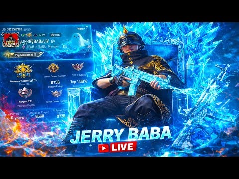 ROAD TO 10k | JERRY BABA iS LiVE WiTH PUBG MOBILE BEST GAMEPLAY | Subscribe @jerrybabayt