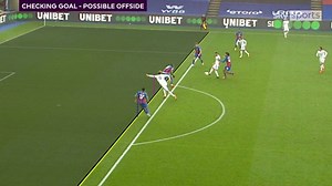 Leeds ask Premier League to clarify offside rule after Patrick Bamford's disallowed goal vs Crystal Palace