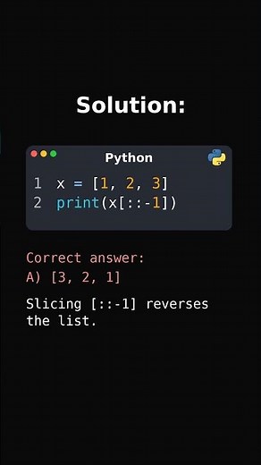 Python list step challenge solution