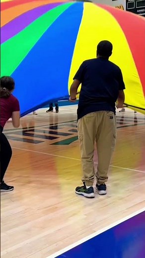 PE Parachute Games: Pop it Off