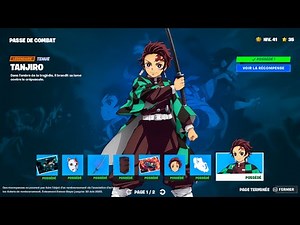 Wow.. Demon Slayer DISPONIBLE sur Fortnite !!