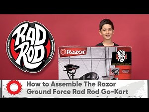 Assembling the Razor Rad Rod Go-Kart