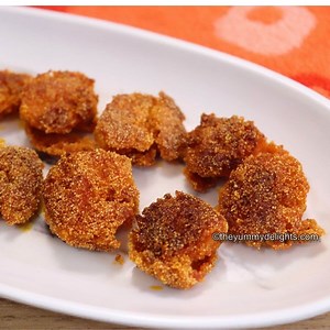 Prawn Rava Fry (Goan Prawn Fry) - The Yummy Delights
