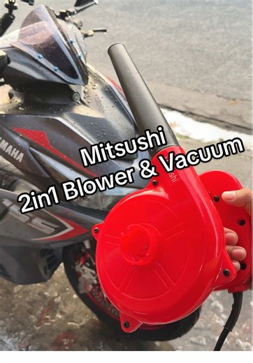 Easiest Way to Dry Your Motorcycle with 2-in-1 Blower