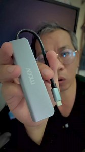 4.6K views · 41 reactions | Moov HUB04 USB Hub Type C ฮับ 6 in 1 OTG PC Laptop (USB/Type C/HDMI 4K/TF/SD) Card Reader #usbhub | เวก มนุษย์"Review" | Facebook