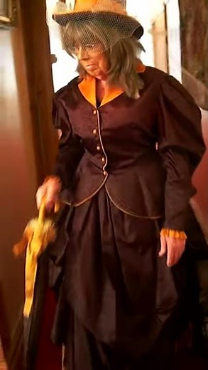 Madam FiFi in a riding habit at Mistress Lady Penelope's country manor house 07970183024