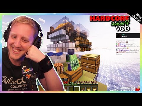 NEW MERCH! MOSS FARM! NEW PROJECT! • 6 Year Hardcore World! - Philza VOD - Streamed on June 18 2025