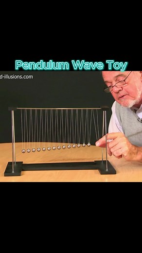 Harmonic Pendulum Wave Toy Explained in Detail