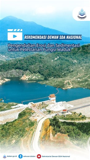 Sekretariat Dewan SDA Nasional Kementerian PU | Halo, Sobat Wakor! Tahukah kamu, Dewan SDA Nasional telah mengeluarkan rekomendasi Pengendalian Erosi dan Sedimentasi untuk Pelestarian... | Instagram