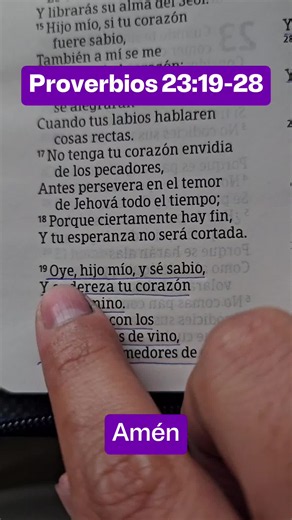 Proverbios 23:19-28 #textosbiblicos #teamodios #biblia #dios #usa | Bible Verse