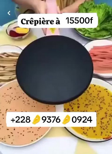 Machine à crêpes crêpes