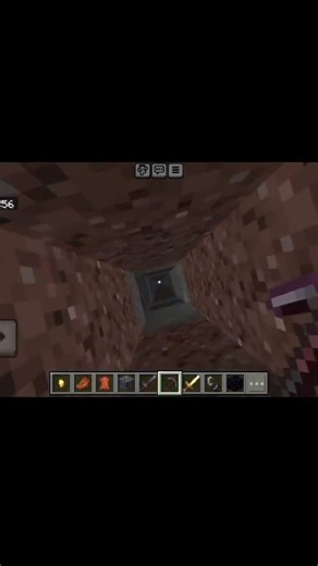 It only took 11 seconds to reach the end of Bedrock in Minecraft #minecraft #gaming #shorts