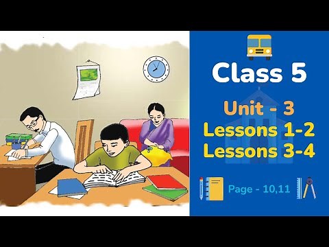 Class 5 English | Unit 3 | Lessons 1-4 | Saikat's Family