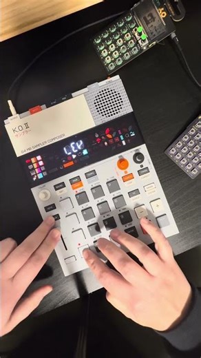 How Polymeter Sounds on the E.P. 133 K.O. II #ep133 #teenageengineering #polymeter #polyrhythms