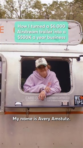 Avery Louise ✨ on Instagram: "My pride and joy and latest business venture!! Check out @bywaycoffee.co + this insane @cnbcmakeit feature!! Full video link is in my bio! 📽️💥 feeling so blessed. Film + production: @shamovideo @beamcreative.co @athenakulb"