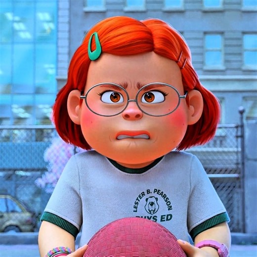 Mei Lost Control… That Throw Was Insane! 💀 #turningred #shorts #meimei #animation #edit