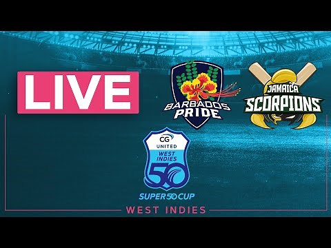 🔴 LIVE Barbados v Jamaica | CG United Super50 2024