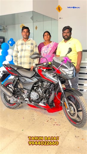 Tarun Bajaj | Congratulation Mr Amirthalingam🎉❤️ Welcome to Tarun Bajaj Family...😊 All New 2026 Pulsar 150 Edition. Life is a journey and I hope that... | Instagram