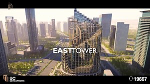UC Developments presents the most magnificent mixed-use tower in The New Capital with all the smartest technology and facilities. East Tower that is located in the most privileged geographical location. The Tower offers different areas and different units (Administrative, Commercial, Medical and Serviced Hotel Apartments). #UC_DEVELOPMENTS #EAST_TOWER #New_Capital #cbd | UC Developments