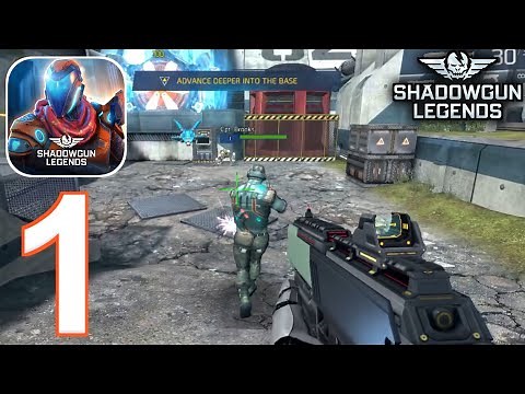 Shadowgun Legends - Gameplay Walkthrough Part 1 - Tutorial (Android,IOS)