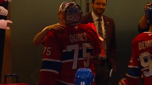 992K views · 10K reactions | Sam Montembeault in the tunnel moments after the Habs win ❤️ | Sportsnet | Facebook