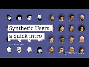 A quick intro to Synthetic Users — navigation and studies