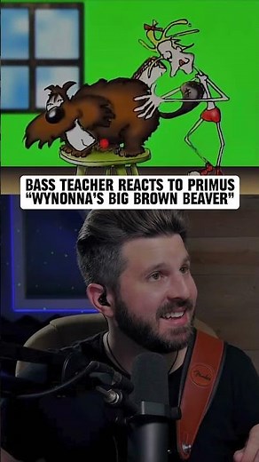 Bass Teacher REACTS to PRIMUS “Wynonna’s Big Brown Beaver”