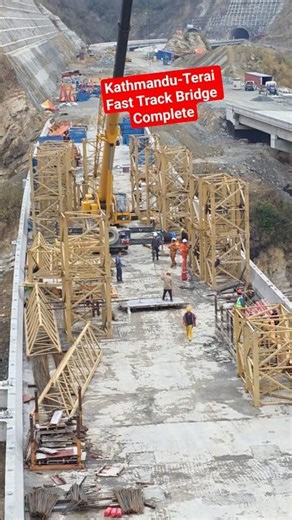 Kathmandu-Terai Fast Track Bridge Complete #viral #fasttrack ‪@MaheshChy123‬