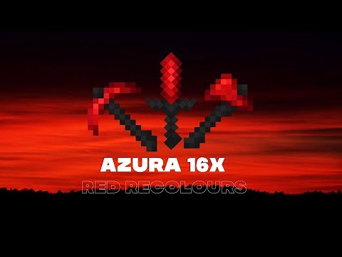 Azura 16x Red Recolour Mcpe PvP Texture Pack by Keno for SpecularPotato