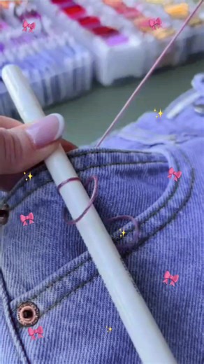 Bow tutorial 🪡🧵 customization available ✨🔥#viral #dresses #pakistan