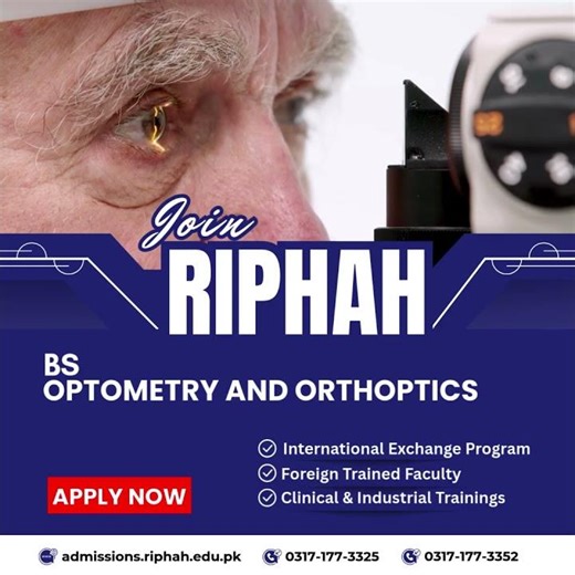 BS Optometry and Orthoptics
