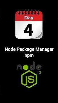 What is NPM? Node Package Manager Explained! 🚀 #short#shorts#nodejs#npm#javascript#js#node#reactjs