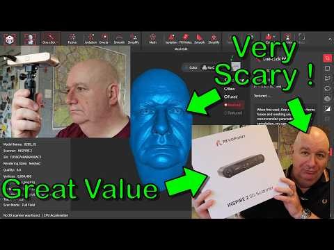 INSPIRE 2 by Revopoint. Easy and affordable 3D scanning?