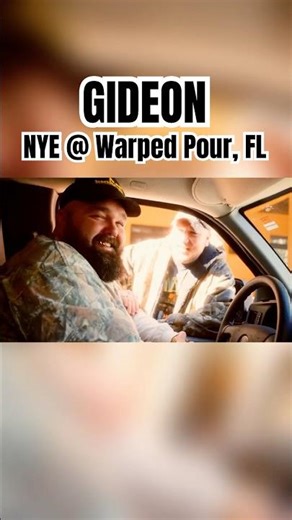 Hardcore New Years at WARPED POUR with metalcore band @GIDEONAL #metal #concert